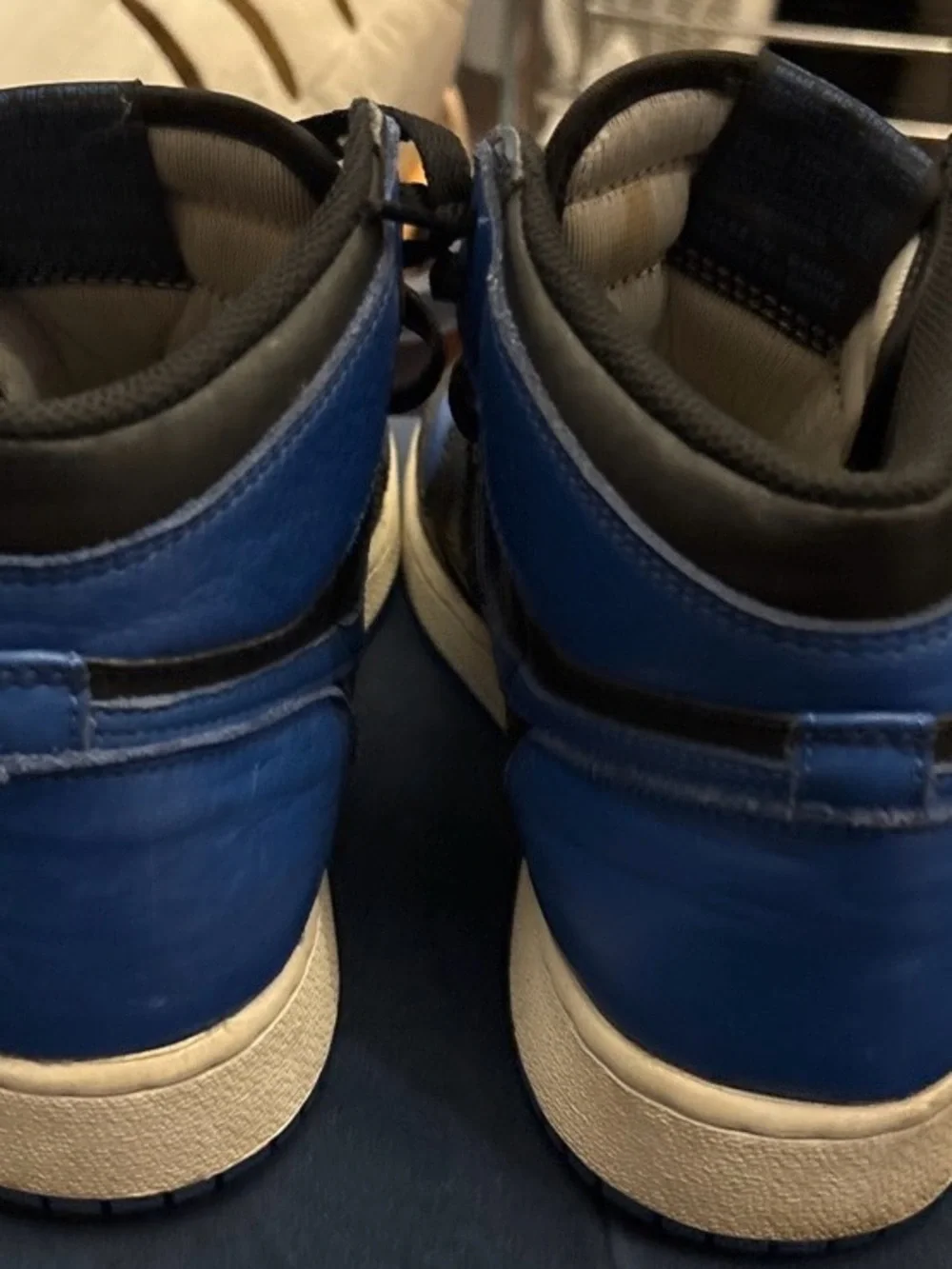 Nike Air Jordan 1 High - Black/Royal Blue